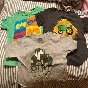 3T tractor shirt bundle